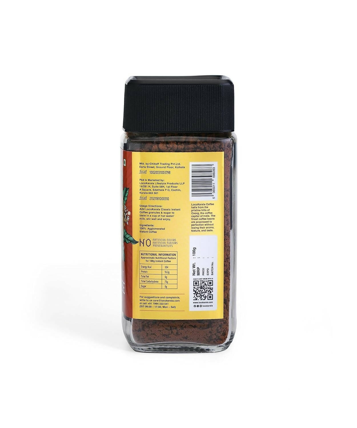 LocoKerala Western Ghats Classic Instant Coffee | Grocsy