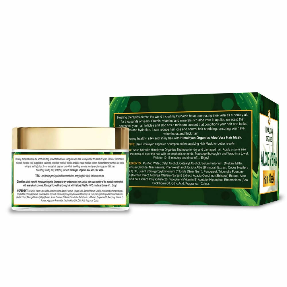 Himalayan Organics Aloe Vera Hair Mask | Grocsy