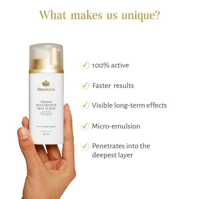 Shankara by Sri Sri Tattva Timeless Restorative Skin Elixir | Grocsy
