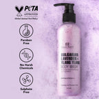 Botanic Hearth Bulgarian Lavender & Ylang Ylang Body Wash with Vitamin E, Sage Leaf Extracts | Grocsy