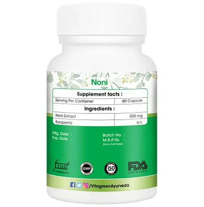 Vitagreen Noni Capsules | Grocsy