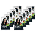 Nisha Henna Based Hair Colour For Women & Men Natural Black | Grocsy