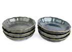 Simply Soho Ocean Crest Snack Plate- set of 6 | Grocsy