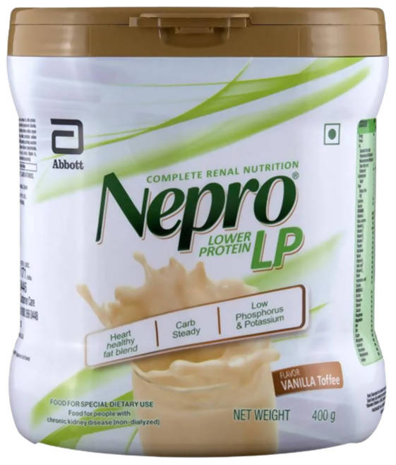 Nepro LP (Lower Protein) Powder - Health Drink Vanilla Toffee Flavor | Grocsy