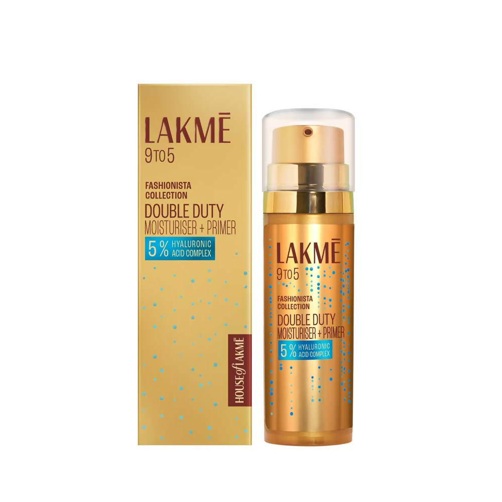 Lakme 9to5 Double Duty Moisturiser + Primer | Grocsy
