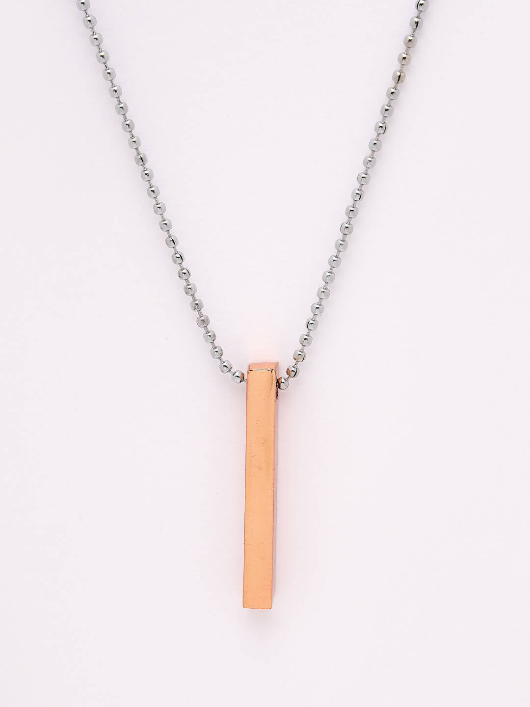NVR Men Copper Plated Geomatric Pendent With Chain | Grocsy