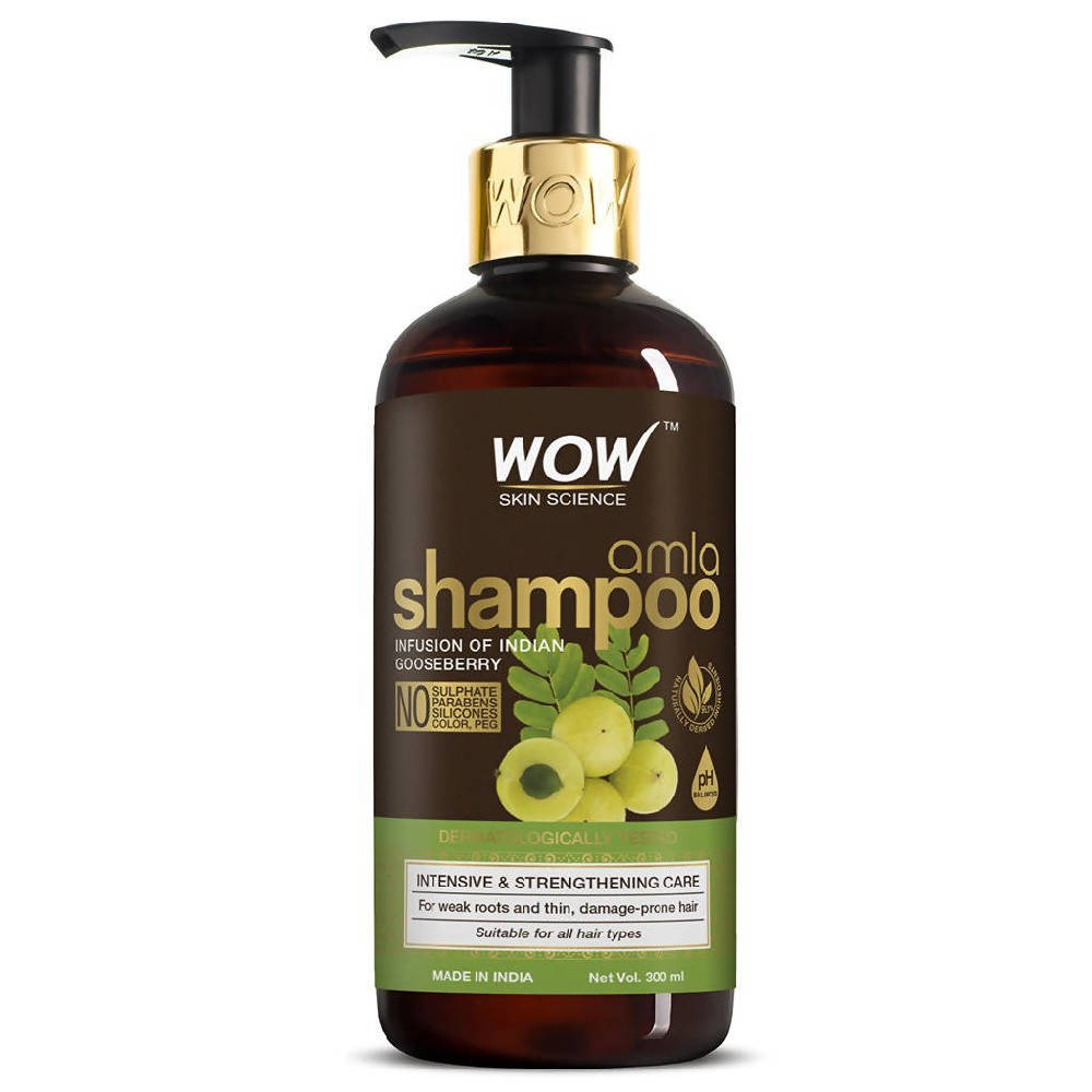 Wow Skin Science Amla Shampoo | Grocsy
