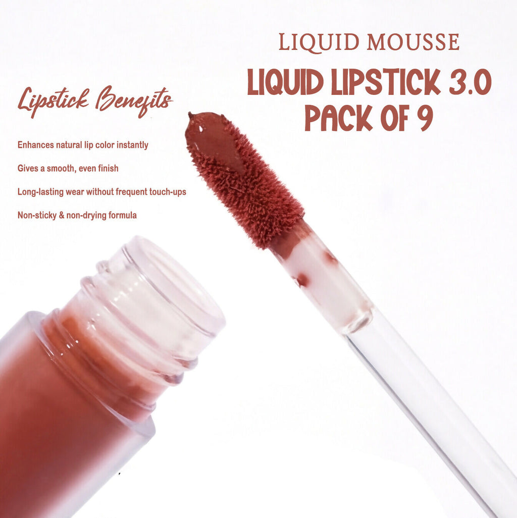 Love Earth Liquid Mousse Lipstick 3.O Matte Finish | Grocsy