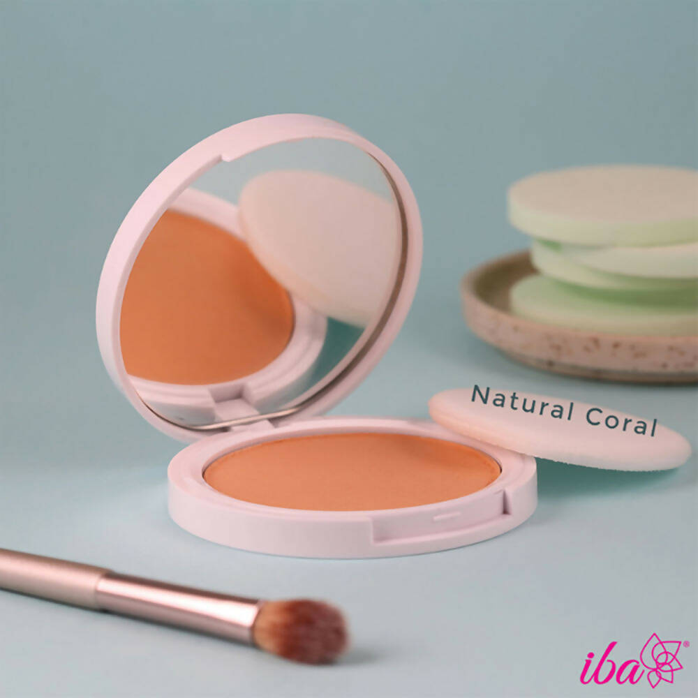 Iba Perfect Look Long-Wear Mattifying Compact SPF 15 - 03 Natural Coral | Grocsy