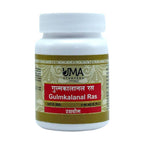 Uma Ayurveda Gulmkalanal Ras Tablets | Grocsy