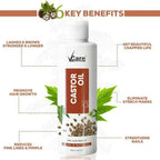 VCare Castor Oil For Hair | Grocsy