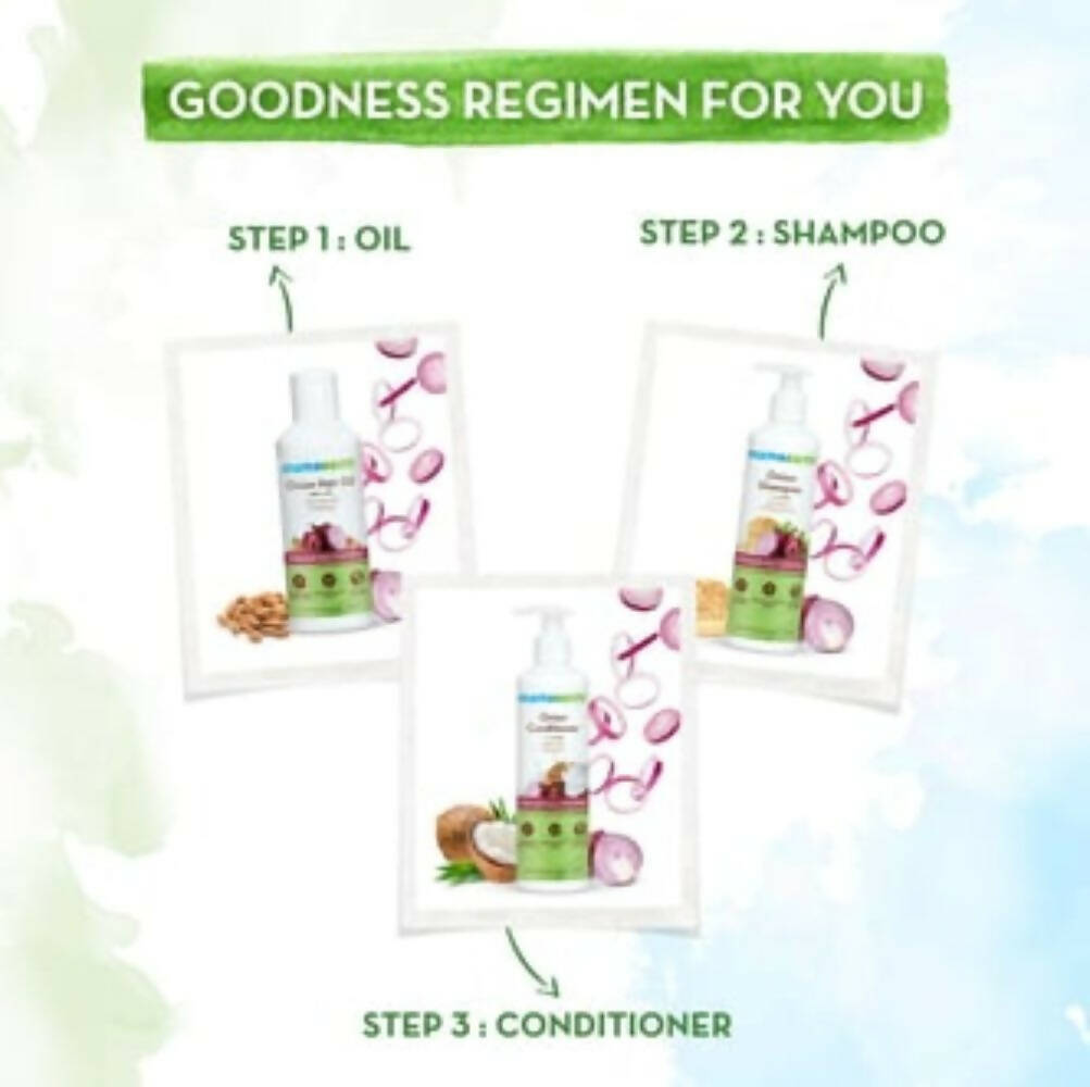 Mamaearth Onion Shampoo with Onion & Plant Keratin For Hair Fall Control | Grocsy