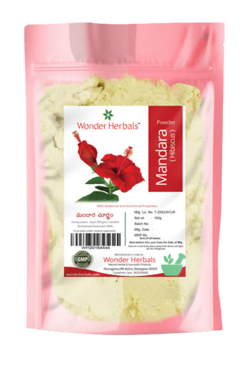 Wonder Herbals Mandara (Hibiscus) Powder | Grocsy