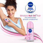 Nivea Deodorant Roll On Pearl & Beauty Radiance For Eventoned Smooth & Beautiful Underarms | Grocsy