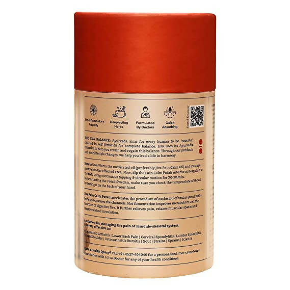 Jiva Ayurveda Pain Calm Potali with Almond Soap Free Combo | Grocsy