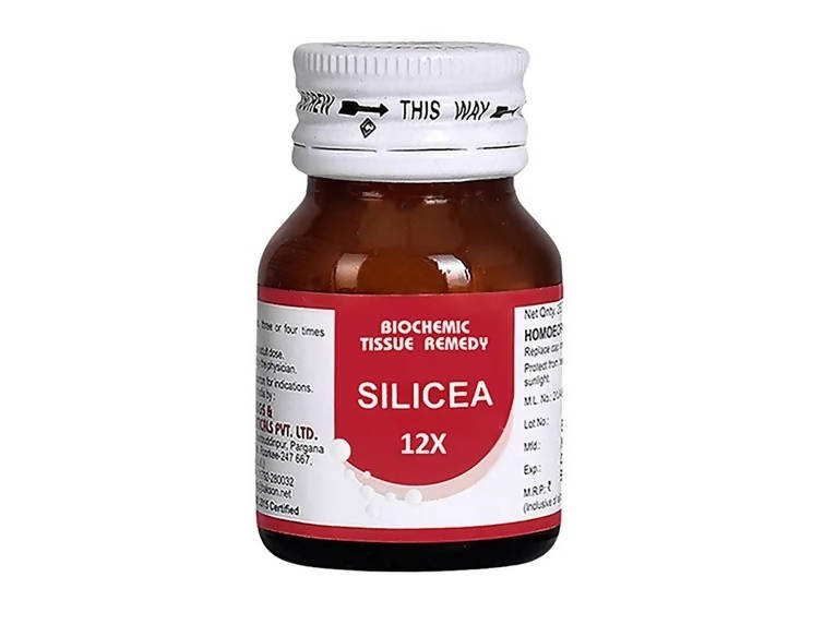 Bakson's Homeopathy Silicea Biochemic Tablets | Grocsy