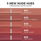 L'Oreal Paris Infallible Matte Resistance Liquid Lipstick - 665 First Move | Grocsy