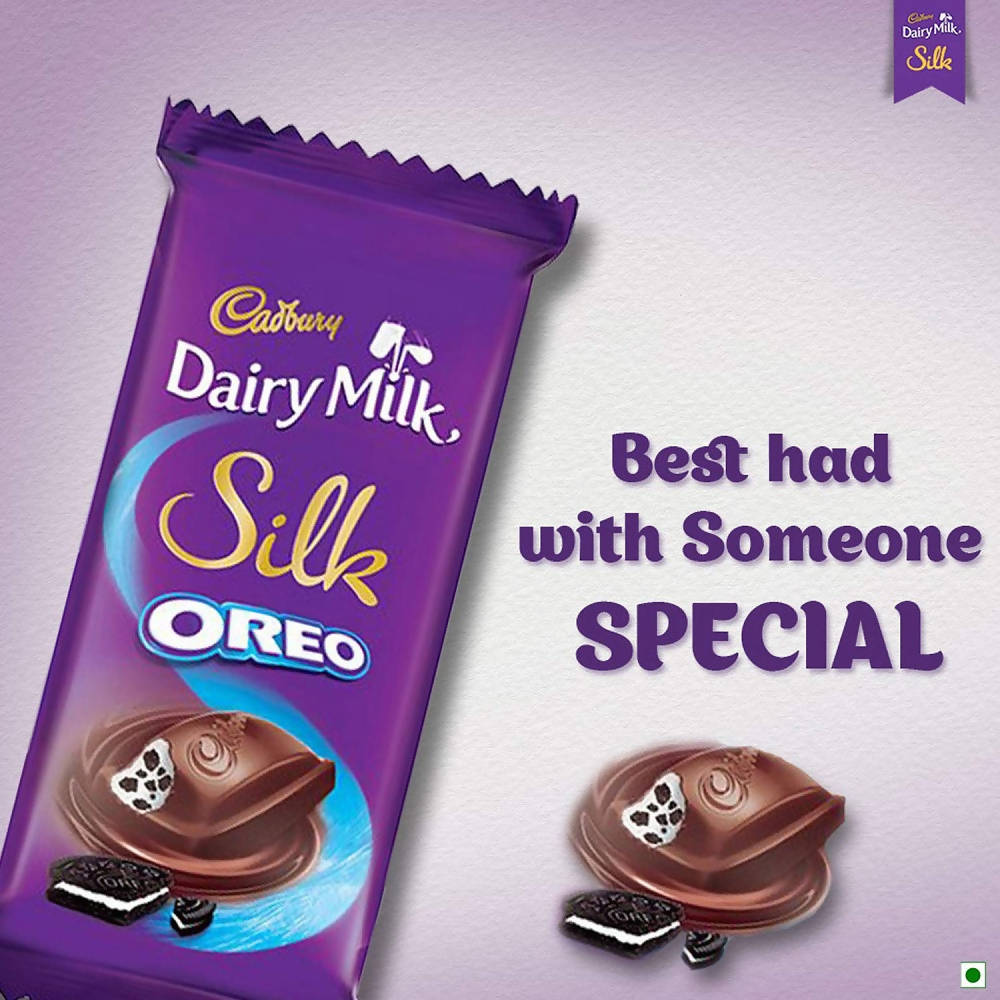 Cadbury Dairy Milk Silk Oreo Chocolate Bar | Grocsy