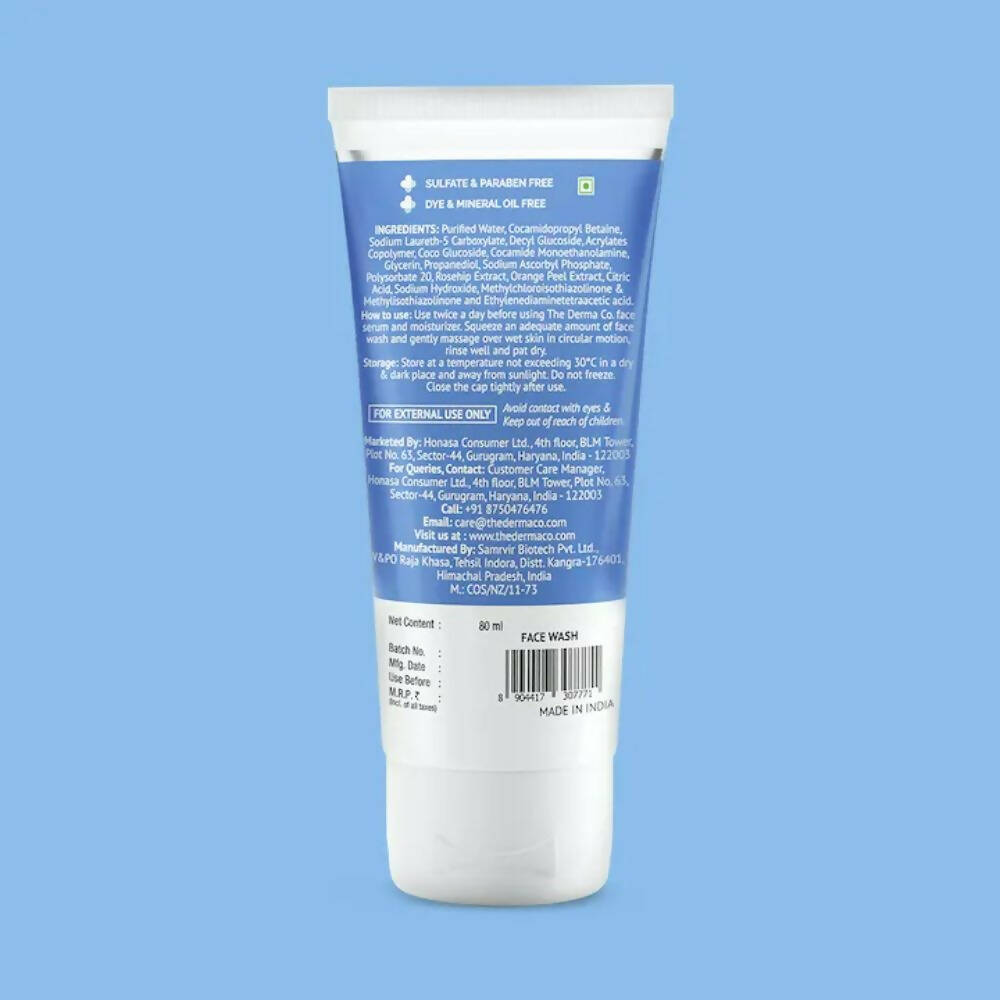 The Derma Co 2% Vitamin C Gel Daily Face Wash | Grocsy
