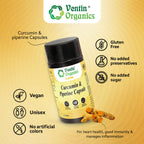 Ventin Organics Climin Curcumin with Piperine Capsules