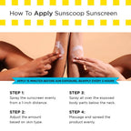 Sun Scoop Fluid Body Sunscreen SPF 60 | Grocsy