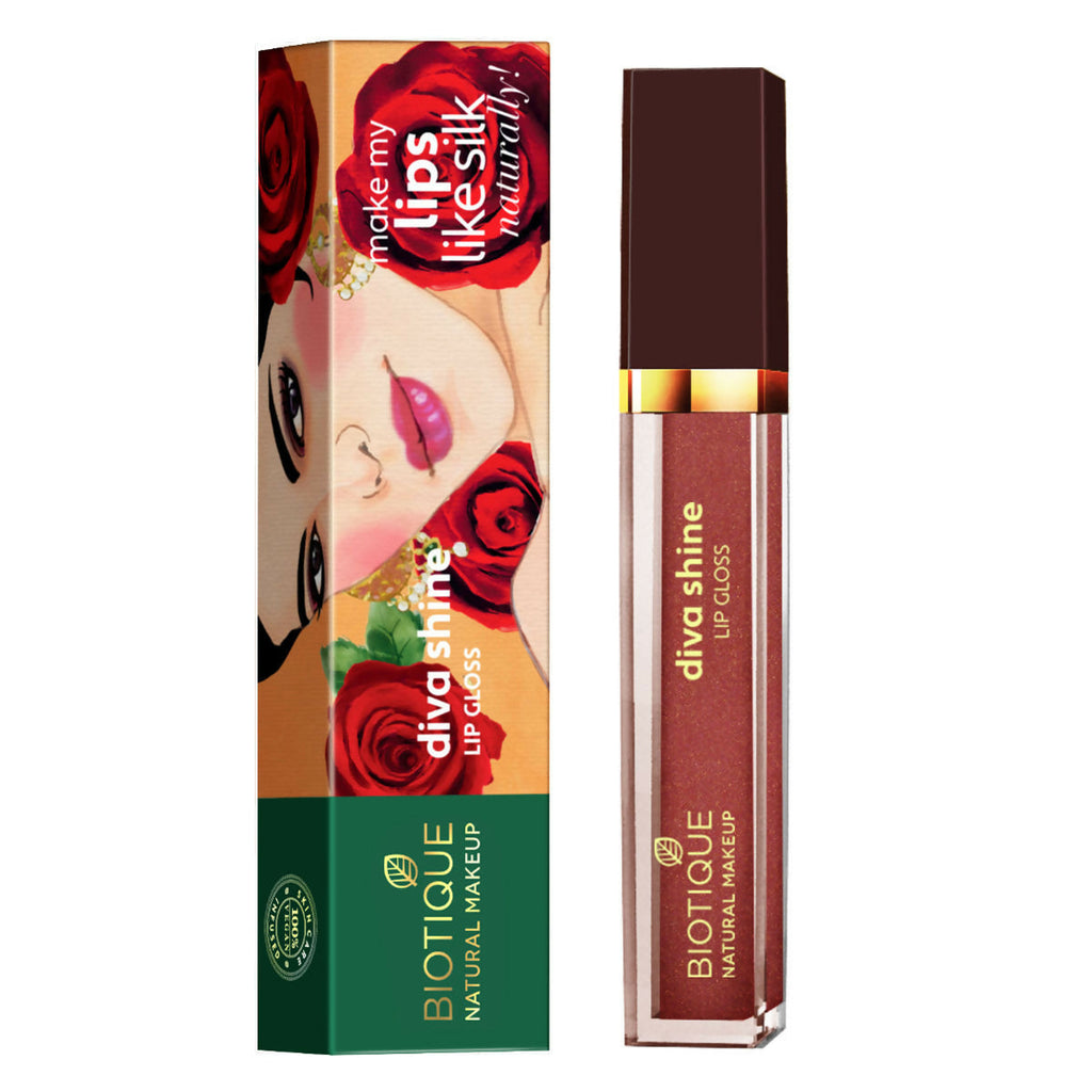 Biotique Diva Shine Lip Gloss - Pixie Dust | Grocsy