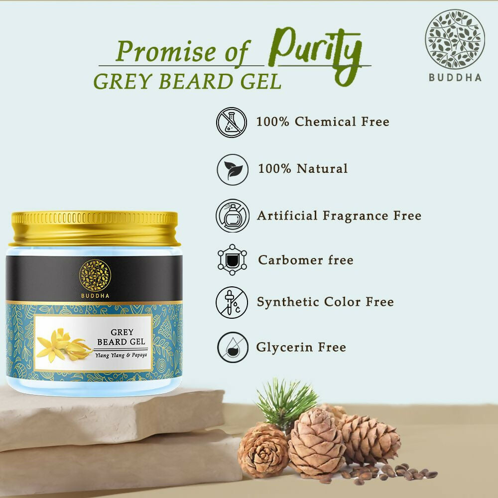 Buddha Natural Anti Grey Beard Gel | Grocsy