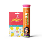 Chicnutrix Korean Clear Skin Routine Combo - Super C + Illume Sheet Mask | Grocsy