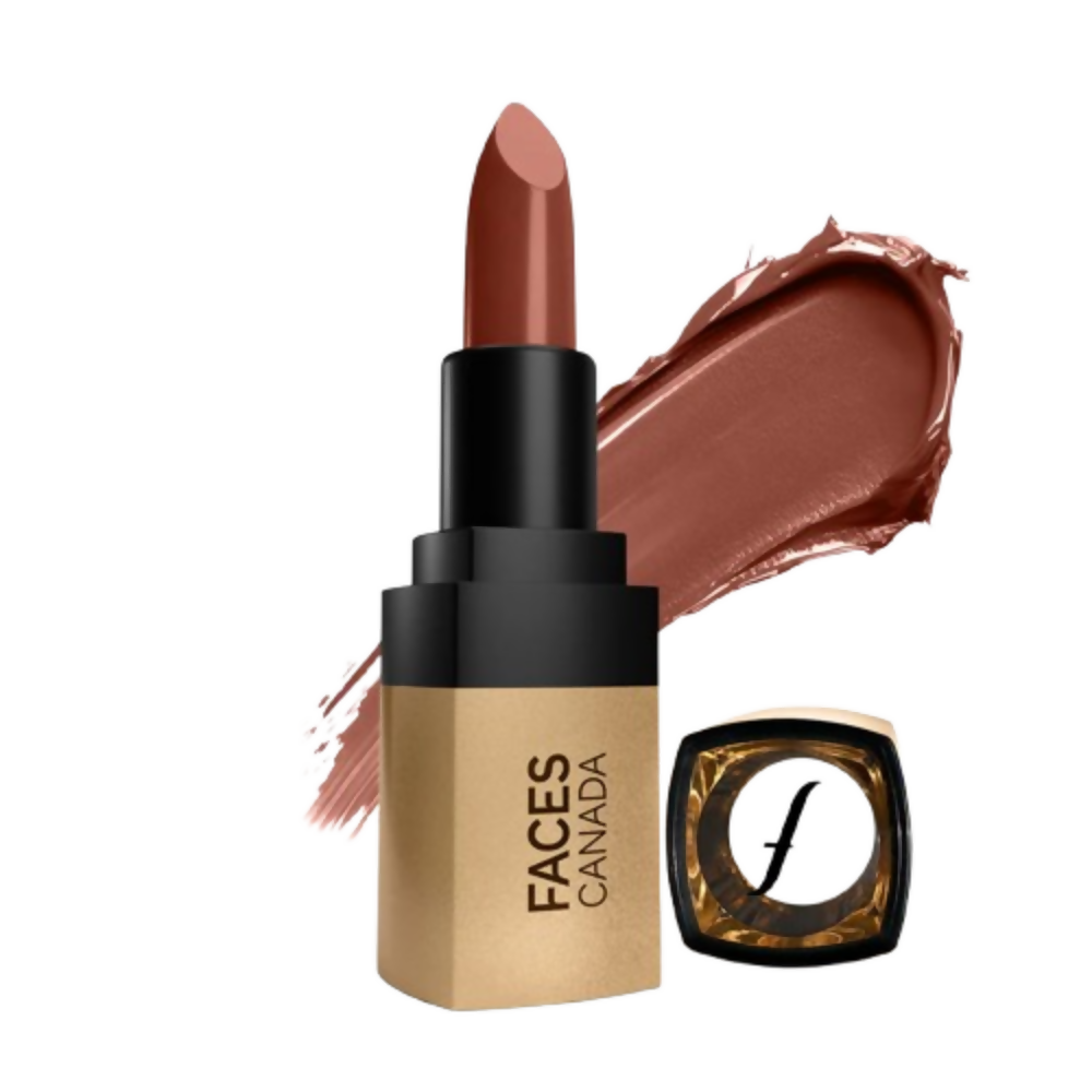 Faces Canada Comfy Matte Velvet Touch Lipstick - Cocoa Truffle 06 | Grocsy