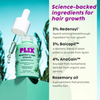 PLIX The Plant Fix Rosemary Anti Hairfall Regime 3% Redensyl Serum, Shampoo & Conditioner | Grocsy