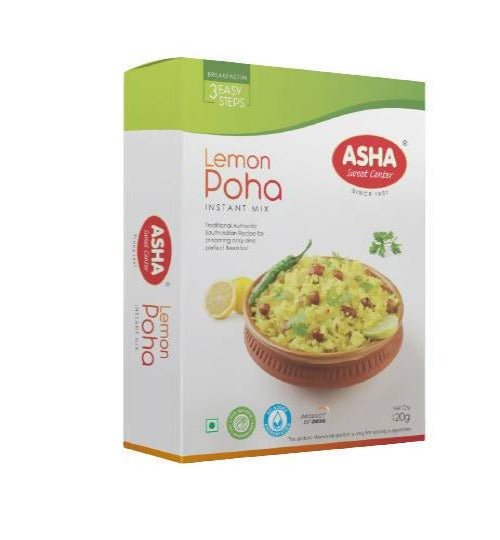 Asha Sweet Center Lemon Poha Mix | Grocsy