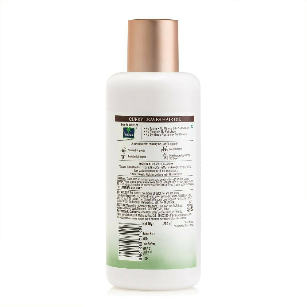 Coco Soul Curry Leaves Hair Oil | Grocsy
