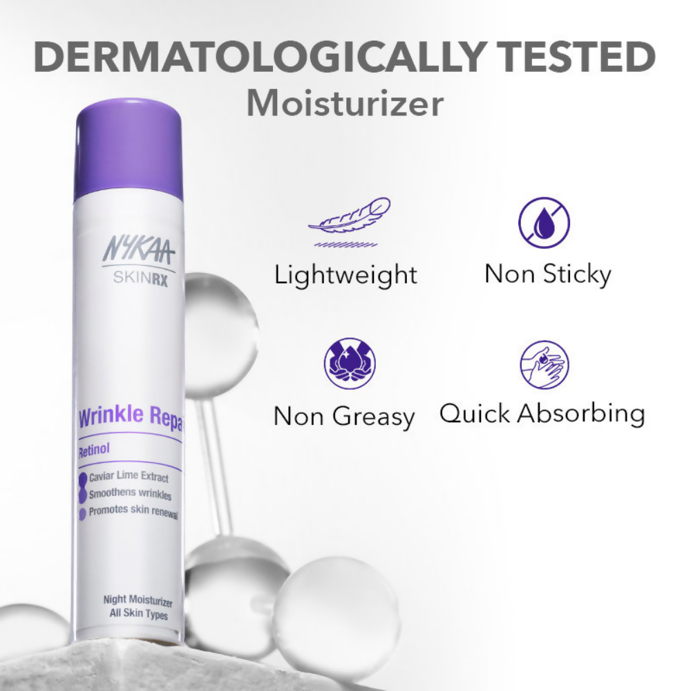 Nykaa SKINRX 0.1% Retinol Night Cream | Grocsy