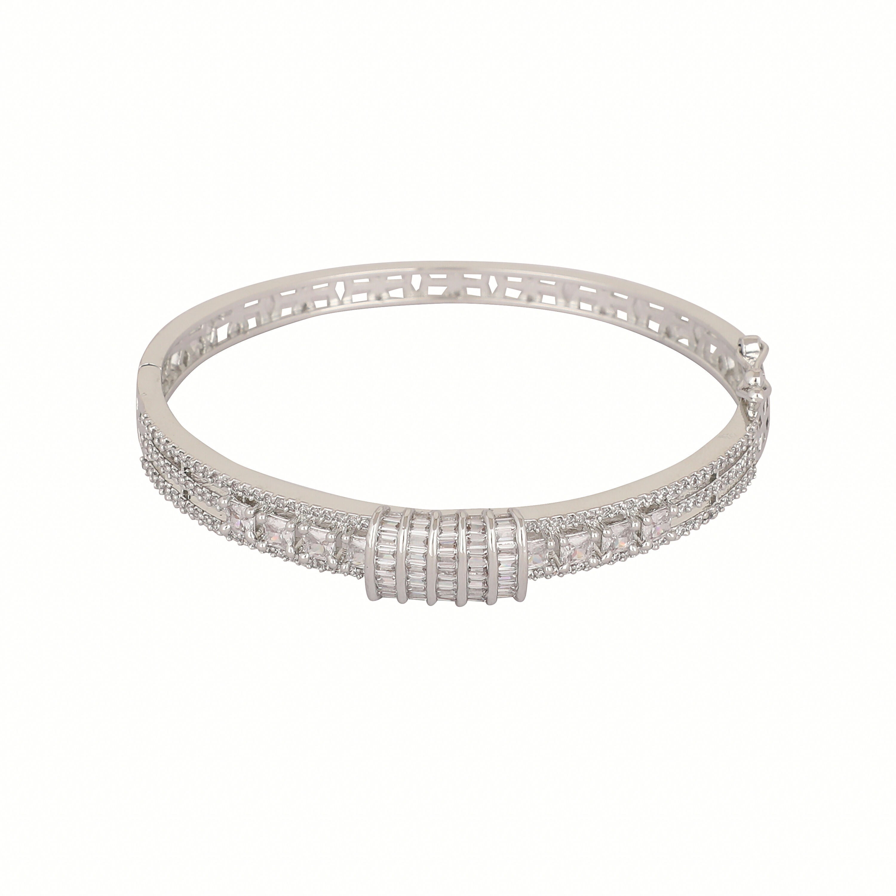Nuyug Diamond Radiance Anti Tarnish Bangle | Grocsy