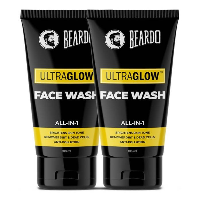 Beardo Ultraglow Face Wash All - In - 1 | Grocsy