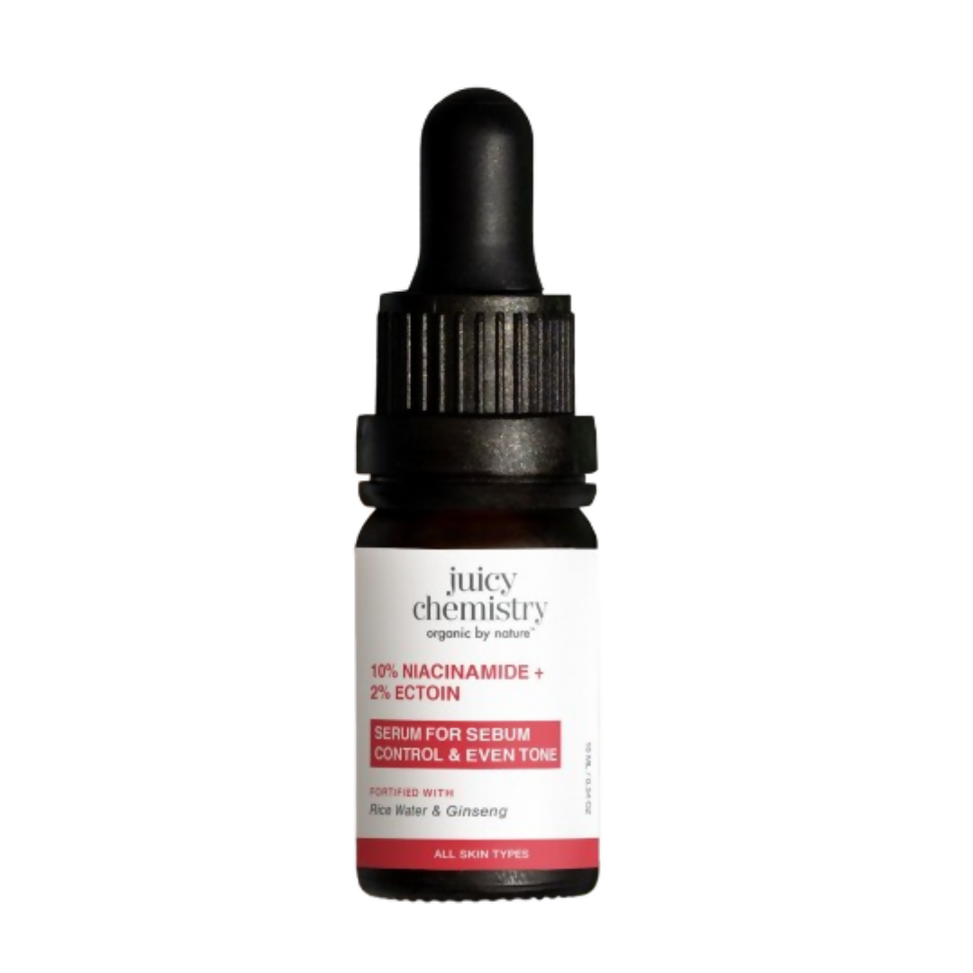 Juicy Chemistry 10% Niacinamide + 2% Ectoin Face Serum | Grocsy