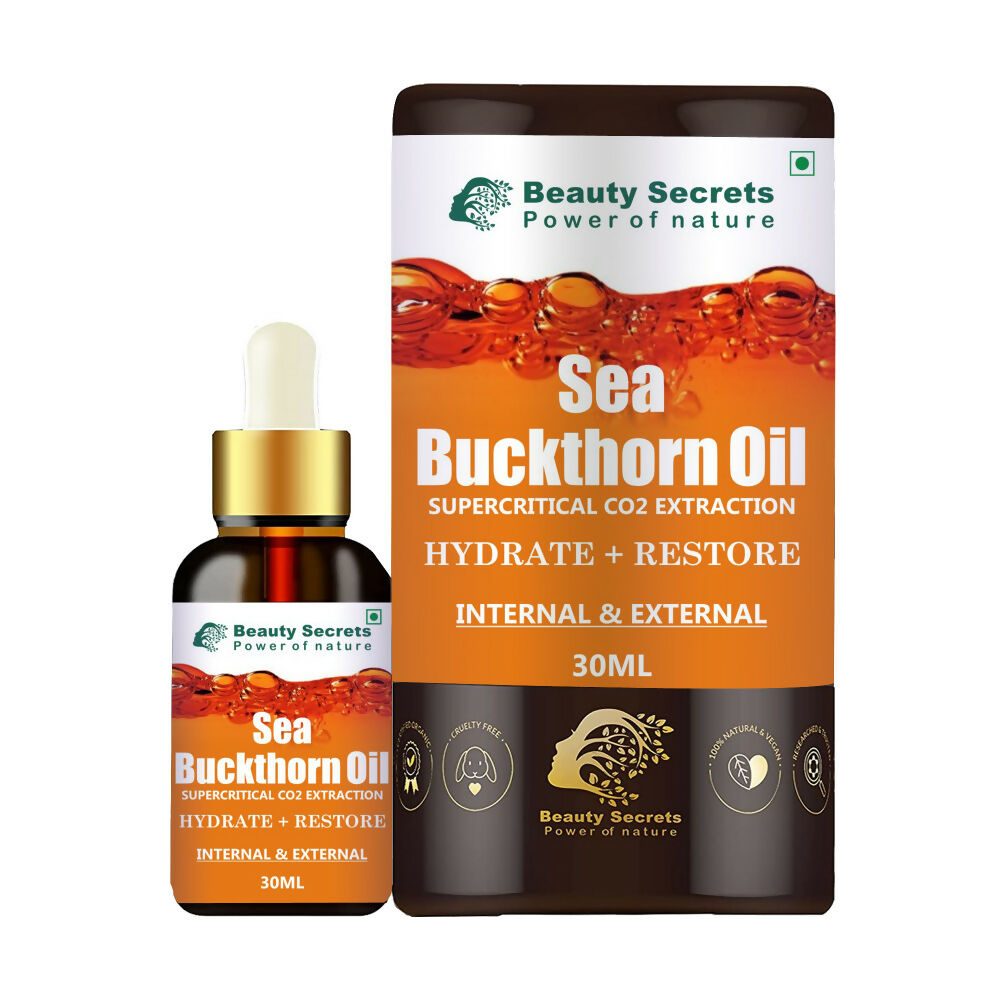 Beauty Secrets Organic Sea Buckthorn Berry Oil | Grocsy