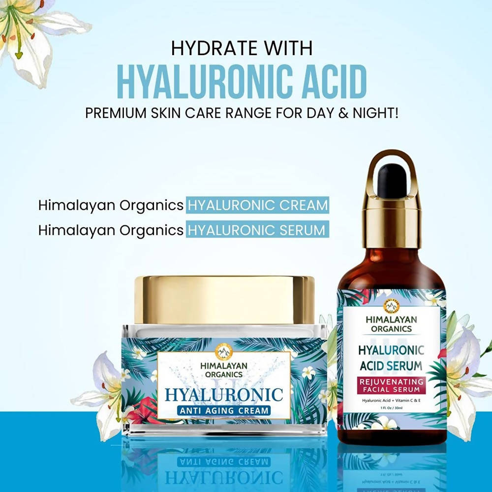 Himalayan Organics Hyaluronic Acid Serum Professional Facial Serum | Grocsy