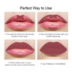 CVB C12 Nude’It Lip Colour for Smudge Proof Matte Finish 204 Rusty | Grocsy