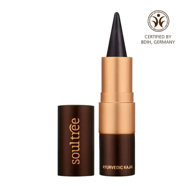 Soultree Ayurvedic Pure Black Kajal | Grocsy