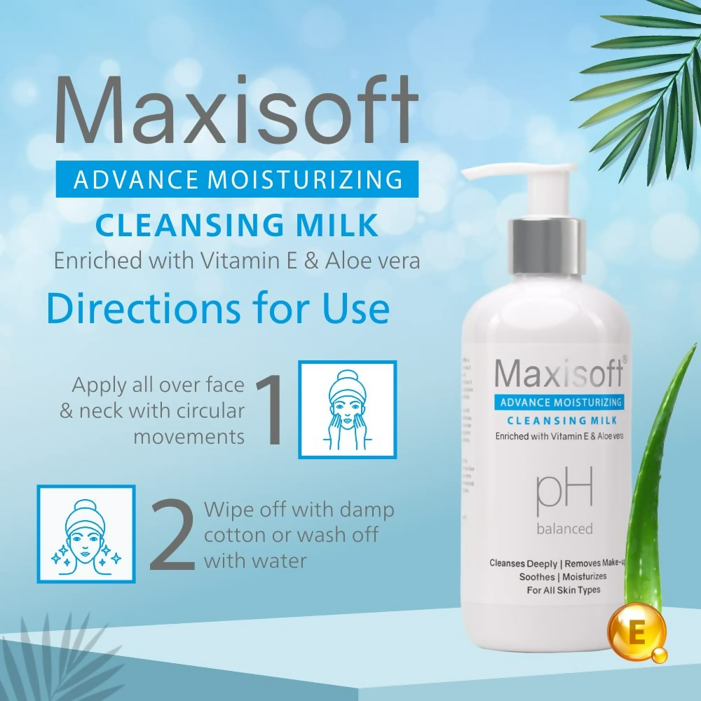 Maxisoft Advance Moisturizing Cleansing Milk | Grocsy