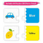Webby Colors 2 Pieces Learning Pack Jigsaw Puzzle For Kids | Grocsy