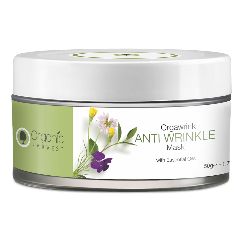 Organic Harvest Orgawrink Anti Wrinkle Mask With Essential Oils | Grocsy