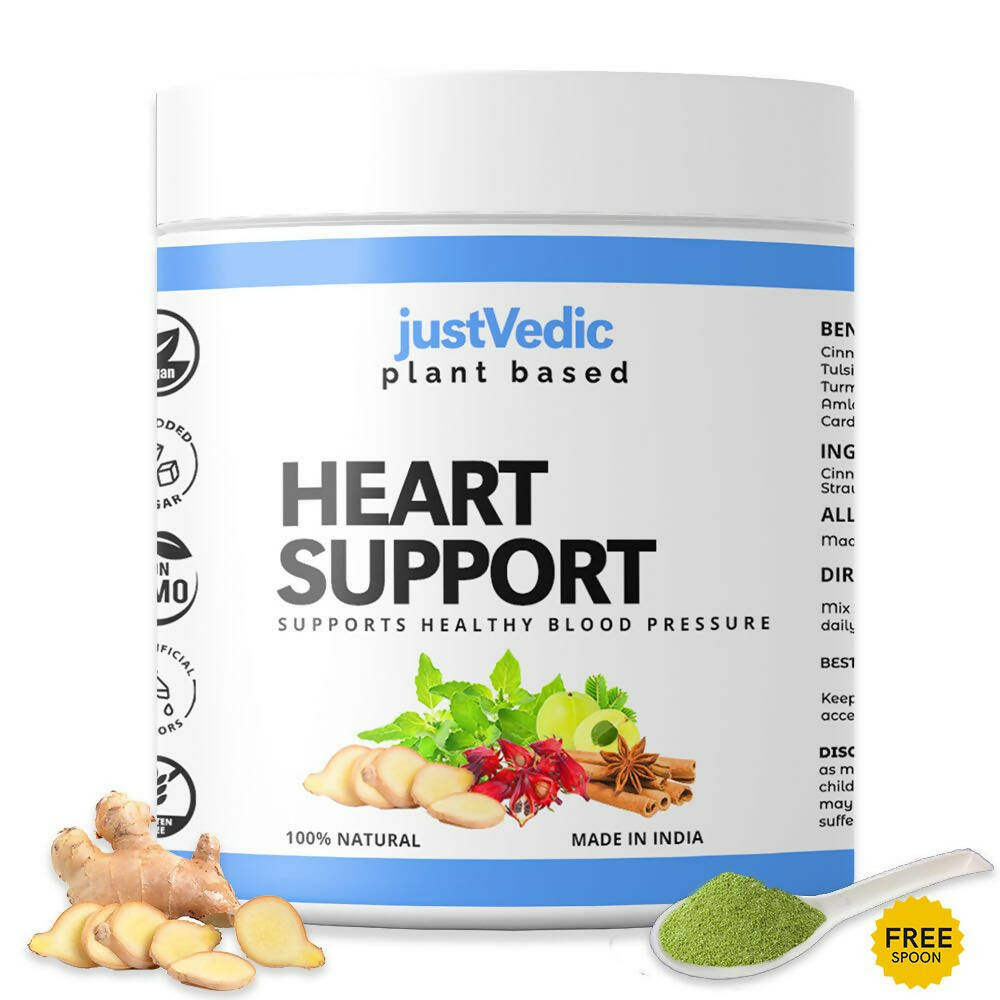 Just Vedic Heart Support Drink Mix | Grocsy