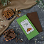 Dibha Ruchoks - Roasted Almond Chocolate Bar | Grocsy