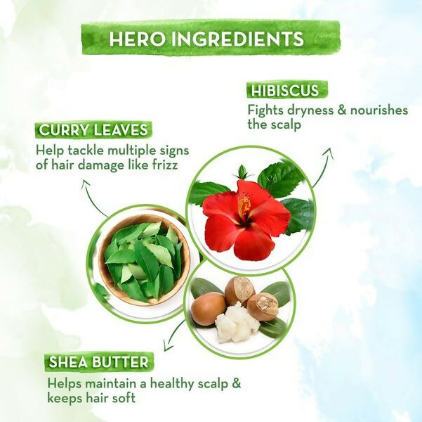 Mamaearth Hibiscus Damage Repair Conditioner With Hibiscus & Curry Leaves | Grocsy