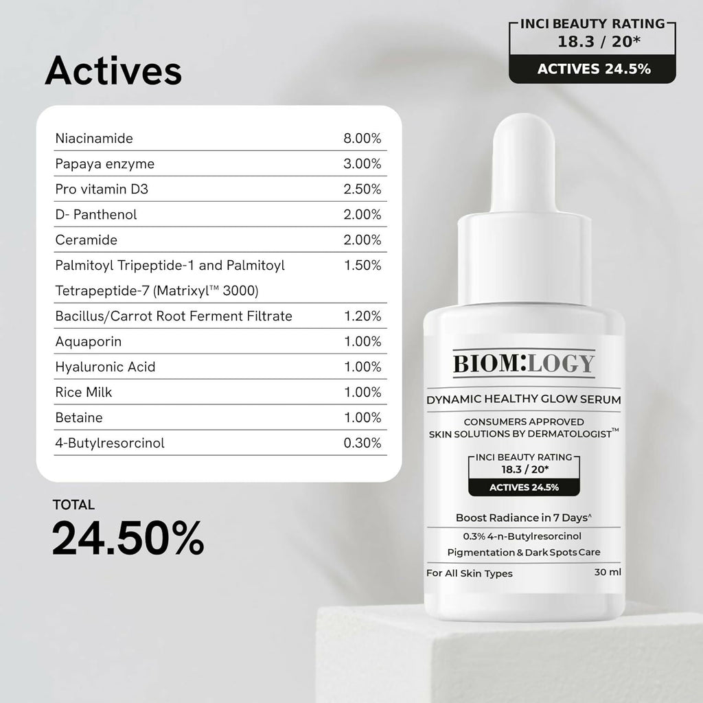 Biomlogy Dynamic Healthy Glow Face Serum | Grocsy