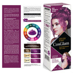 Cosglam Semi Permanent Hair Color for Women & Men (#22 French Plum) | Grocsy