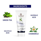 Samisha Organic Glycolic Acid & Salicyclic Acid Face Wash | Grocsy