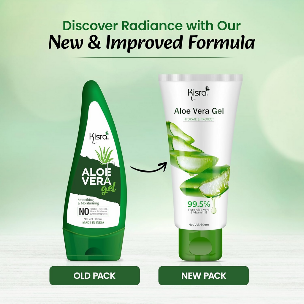 Kisra 99.5% Pure & Organic Aloe Vera Gel | Grocsy